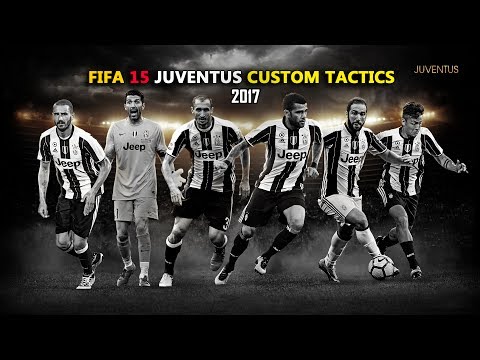 FIFA 15 Juventus Custom Tactics 2017