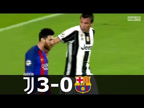 Juventus vs Barcelona 3-0 – UCL 2016/2017 – Highlights (English Commentary)