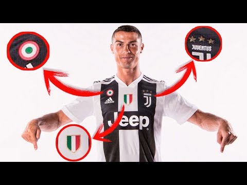 ¿QUÉ SIGNIFICAN LAS INSIGNIAS DE LA CAMISETA DE LA JUVENTUS 2018/19?