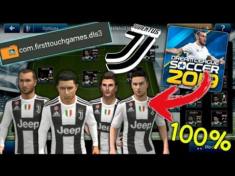 Create 'Juventus FC' in DLS19 • Players, Logo, Kits • Dream League Soccer 2019