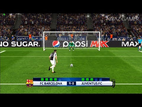 FC BARCELONA vs JUVENTUS FC | UEFA Champions League 2017-2018 | Penalty Shootout | PES 2017 Gameplay