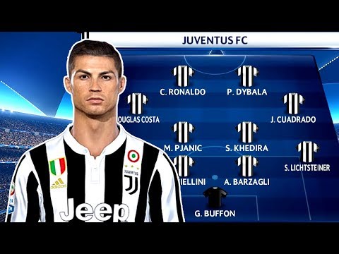 How Juventus Could Line Up With Cristiano Ronaldo ? PES 2018 Gameplay PC