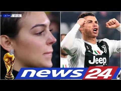 News24 –  (Photos) Georgina Rodriguez in tears as Cristiano Ronaldo fires Juventus past Atletico Mad