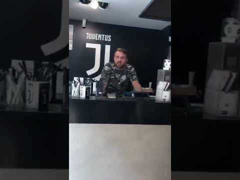 Napoletano allo Juventus store