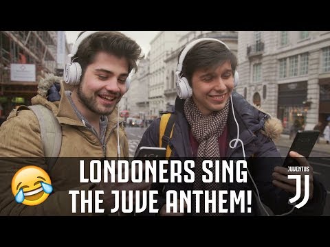 JUVENTUS HYMN CHALLENGE! How did Londoners do?