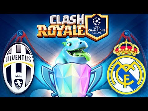 JUVENTUS vs REAL MADRID !! FINALE CHAMPIONS LEAGUE Clash Royale