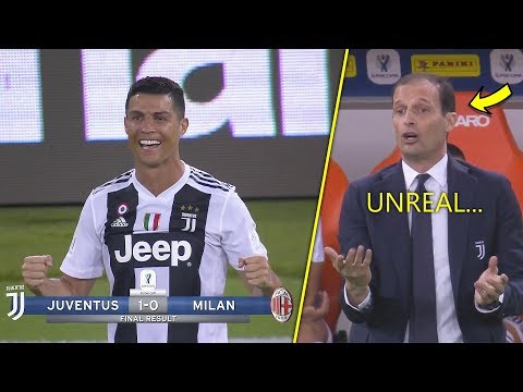 5 Times C.Ronaldo Single-handedly Won The Match for Juventus