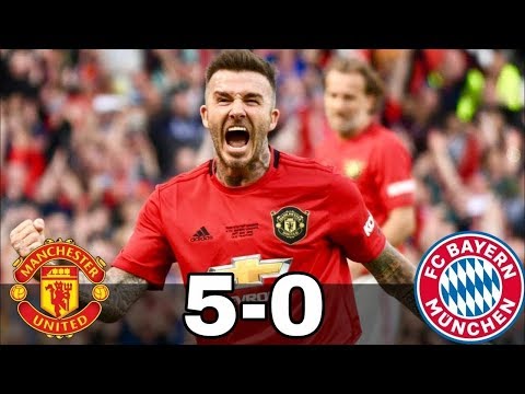 Manchester Utd Legends vs Bayern Munich Legends 5-0 Full Highlights (26/05/2019)