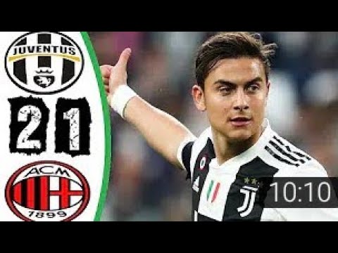 Juventus vs Milan 2-1 all goals and highlights مباراة يوفنتوس وميلان اليوم