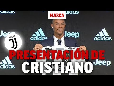 Presentación de Cristiano Ronaldo como jugador de la Juventus