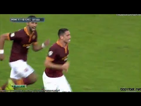 AS ROMA vs. Chievo (1-0) All Goals and Highlights (31/10/2013)