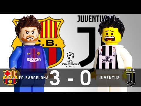 LEGO FC Barcelona 3 – 0 Juventus Champions League 2017 / 2018 Group D