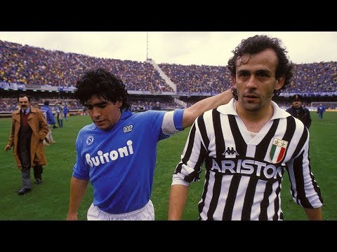 Michel Platini Vs Maradona 1986 – Juventus x Napoli