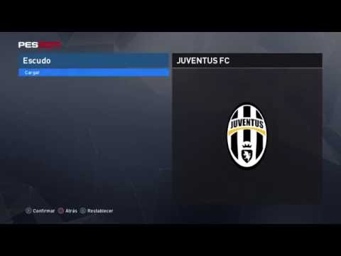 Editando escudos Liga Italiana Serie A PES 2017 JUVENTUS + link