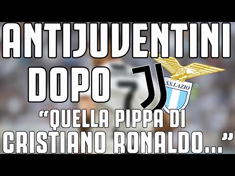 "QUELLA PIPPA DI CRISTIANO RONALDO… "| ANTIJUVENTINI dopo JUVENTUS – Lazio 2-0