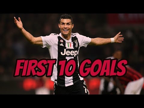 Cristiano Ronaldo First 10 Goals For Juventus ● HD ● 2018/2019