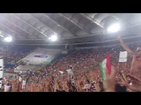 JUVENTUS 4-0 lazio Supercoppa 2013 Curva Sud: Perchè non cantate più? Perchè non cantate più?.mp4