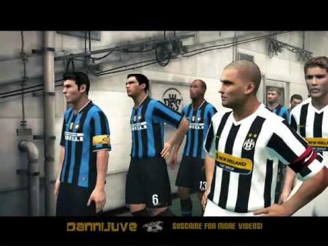 PES 2010 – Juventus vs Inter  [All Faces and Kits]!