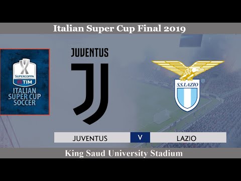 ?Juventus vs Lazio│2019 Supercoppa Italiana│PES 2020 Gameplay?