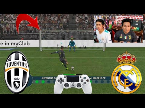 !!RETO PENALTIS ESPUMOSOS!!!! (en pes 19) JUVENTUS vs REAL MADRID