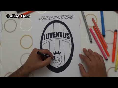 Juventus logo Boyama