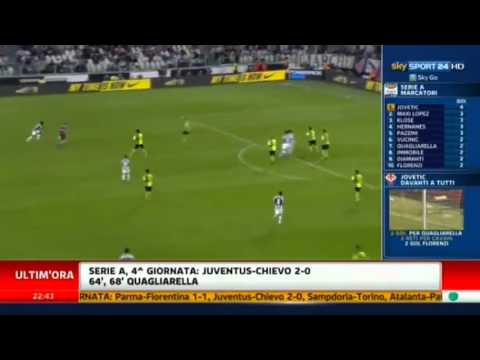 Juventus – Chievo 2-0 Serie A 2012-2013 4° Giornata (22-09-12)