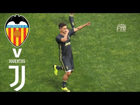 VALENCIA vs JUVENTUS | 0 – 1 | FULL MATCH & GAMEPLAY | PES 2019