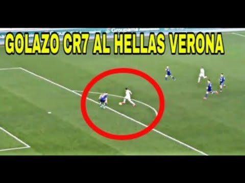 Gol Cristiano Ronaldo al Hellas Verona Serie A Juventus Vs Hellas Verona