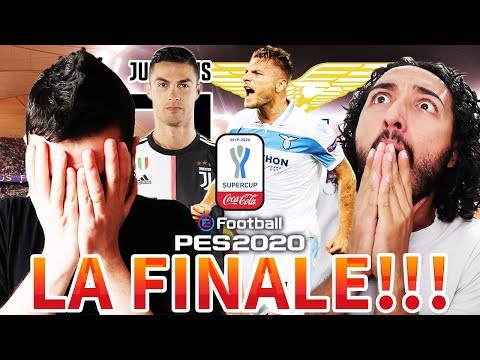 LA FINALE DI COCA COLA SUPERCUP!!! JUVENTUS-LAZIO [GABBOMAN VS FABIO] PES 2020