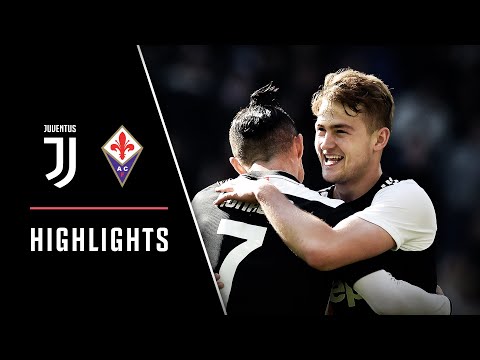 HIGHLIGHTS:  Juventus vs Fiorentina – 3-0 – CR7 brace & de Ligt's first home goal! ?