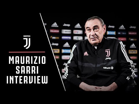 MAURIZIO SARRI'S INTERVIEW ON JUVENTUS-INTER