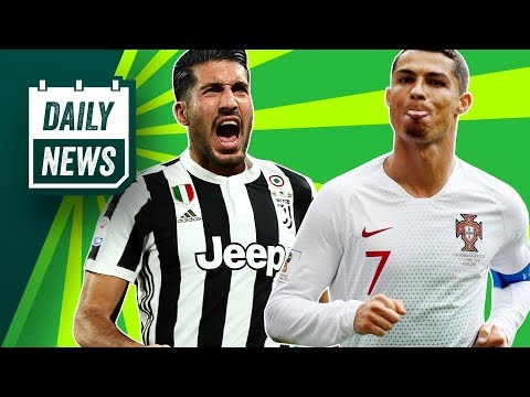 TRANSFERS and WORLD CUP NEWS: Emre Can to Juventus, Ronaldo's dodgy beard + Bale unhappy at Madrid