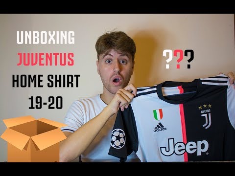 ? UNBOXING JUVENTUS HOME SHIRT 19-20 PATCH CHAMPIONS