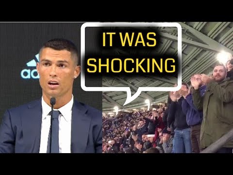 Ronaldo talking about standing ovation from Juventus fan is the reason for his transfer||English